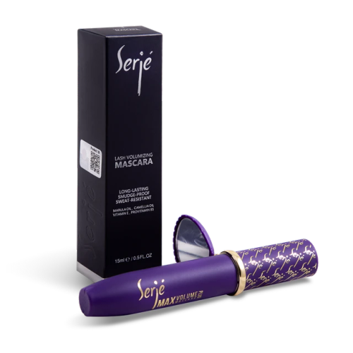 عالیترین ریمل حجم دهنده مژه سرژه تراست بدون پاربن و آرسنیک حاوی ویتامین Eو پرو ویتامین B5