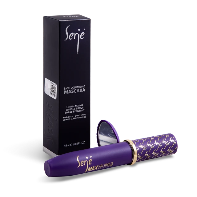 عالیترین ریمل حجم دهنده مژه سرژه تراست بدون پاربن و آرسنیک حاوی ویتامین Eو پرو ویتامین B5