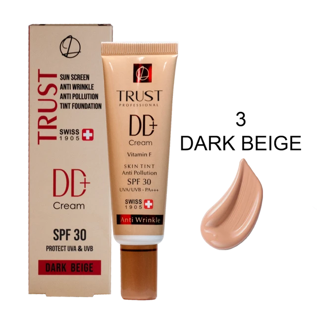 عالیترین دی دی کرم پلاس trust شماره 3بژ تیره (2024)