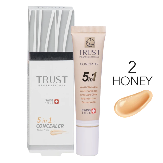 کیفیت عالی با کانسیلر trust بژ عسلی