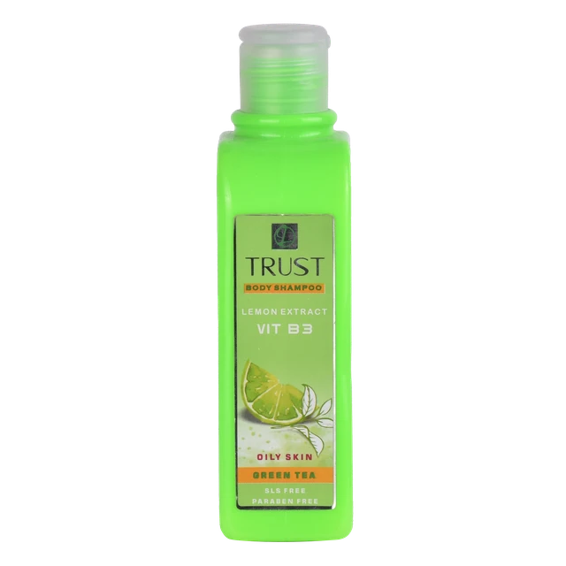 بهترین شامپو بدن چای سبز و لیمو Trust