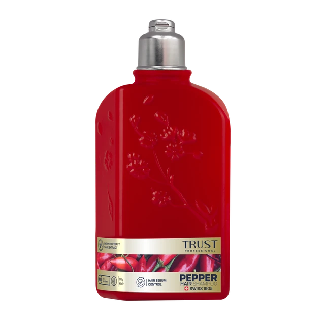 بهترین شوینده با شامپو سر فلفل trust