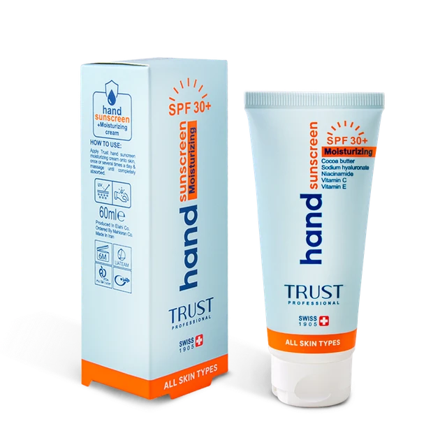 عالیترین کرم تخصصی ضد دست ضد آفتاب وآبرسان spf30 تراست