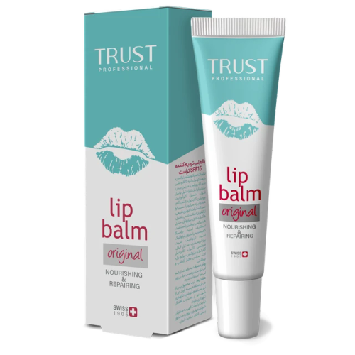 کیفیت خرید با بالم لب ترمیم کننده تراست