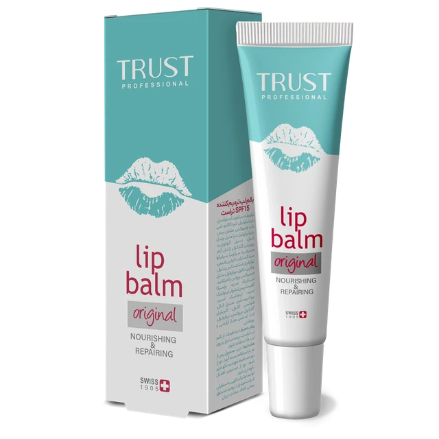 کیفیت خرید با بالم لب ترمیم کننده تراست