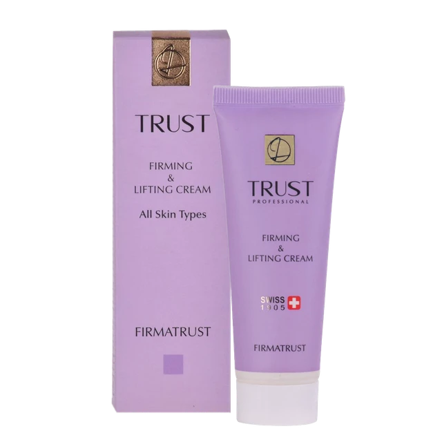بهترین کرم سفت کننده صورت و ناحیه گردن trust