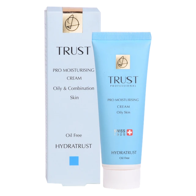 خرید با کیفیت کرم آبرسان trust مناسب پوست چرب با حجم 50میل