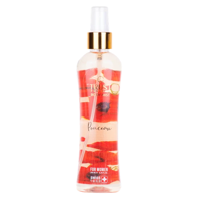 رایحه ماندگار با بادی میست زنانه تراست مدل ponceau