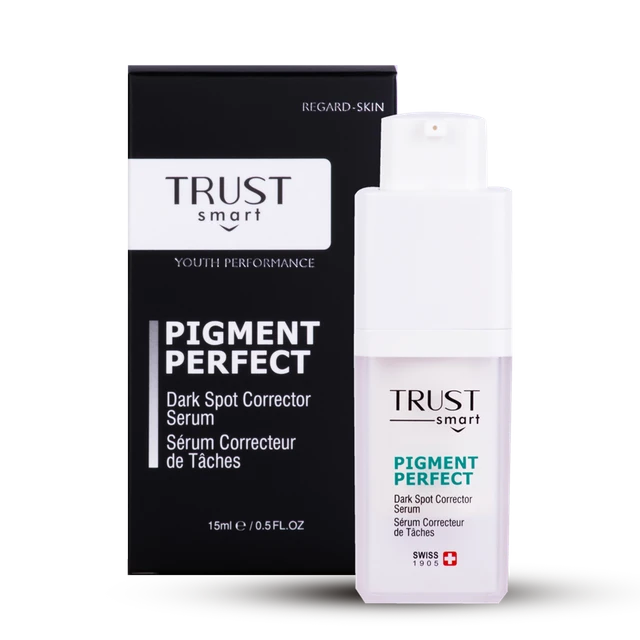 خرید با کیفیت و عالی با سرم ضد لک و روشن کننده پوست trust Smart