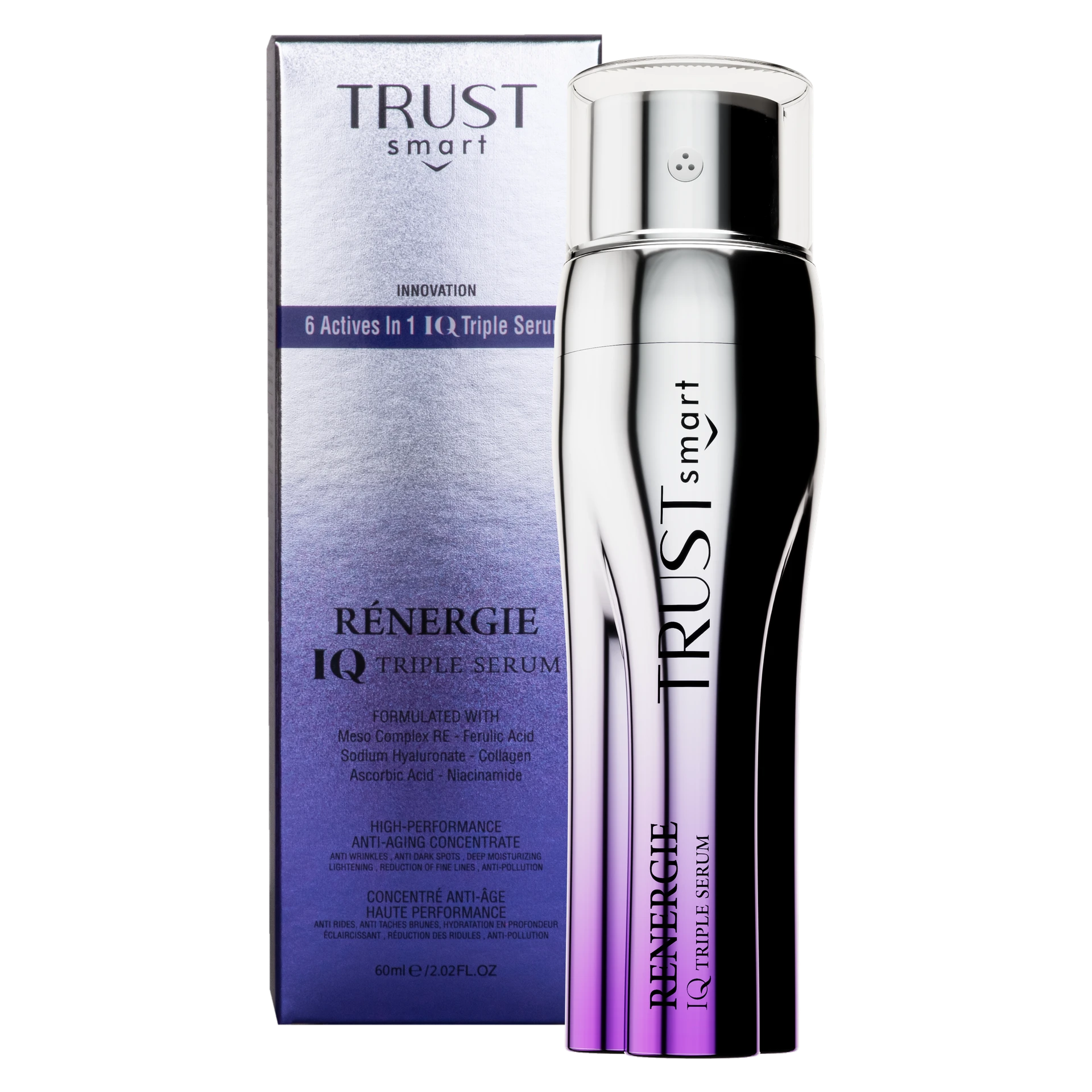 عالیترین جوانساز با سرم سه گانه هوشمند Trust Smart