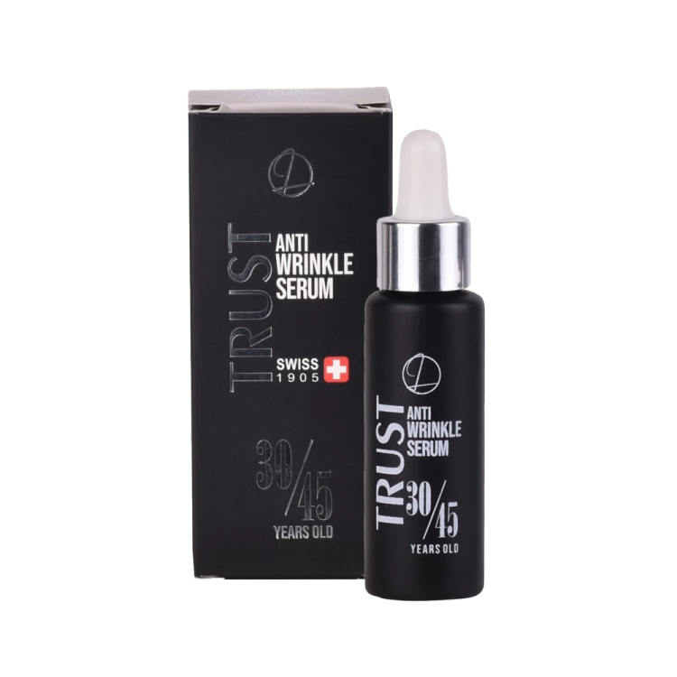 عالیترین خرید با سرم ضد چروک صورت trust