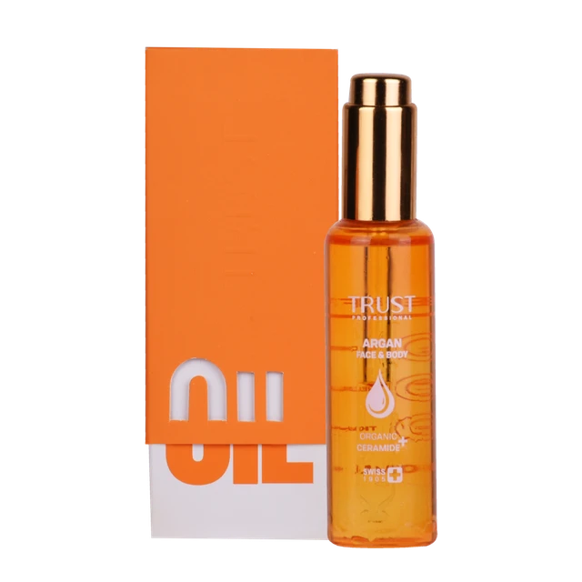 کیفیت عالی با روغن آرگان پوست trust