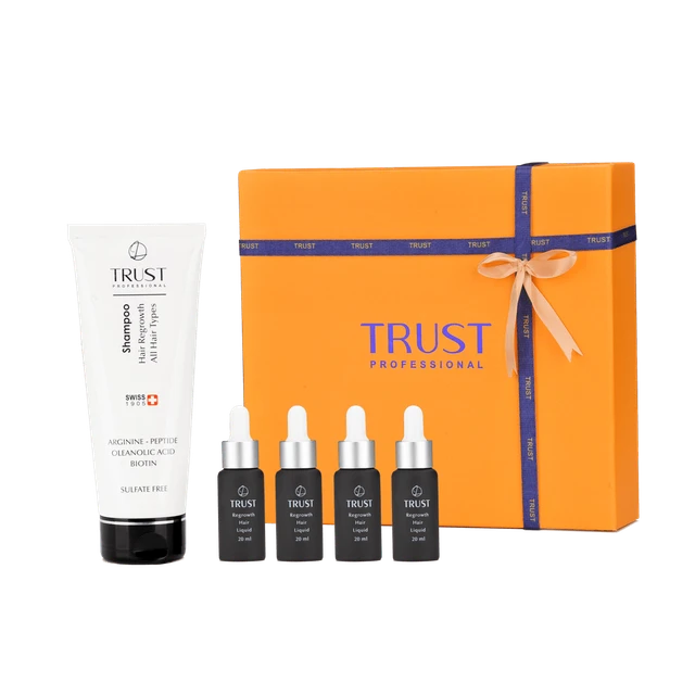 محصول با کیفیت و مؤثر .کیت تخصصی رویش مجدد موی سر