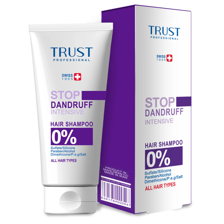 بهترین شامپو تخصصی ضد شوره مقاوم موهای چرب trust