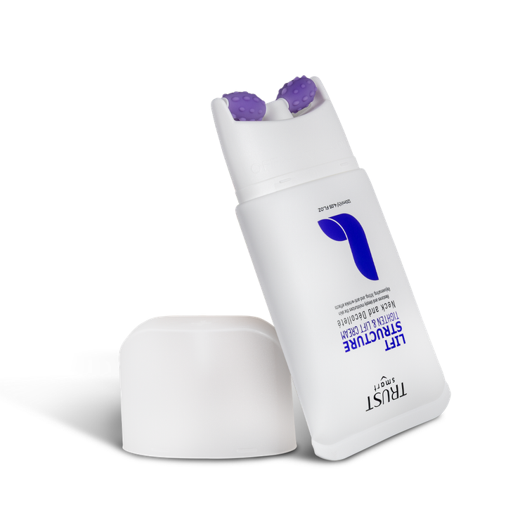 خرید اصل کرم تخصصی سفت کننده و لیفت کننده گردن و دکلته trust