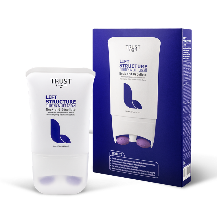 تخصصی ترین کرم لیفت کننده و سفت کننده گردن و دلکته تراست
