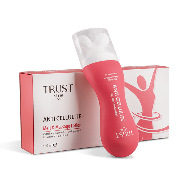 کیفیت و خرید اصل لوسیون تخصصی آنتی سلولیت trust slime با حجم 150 میل