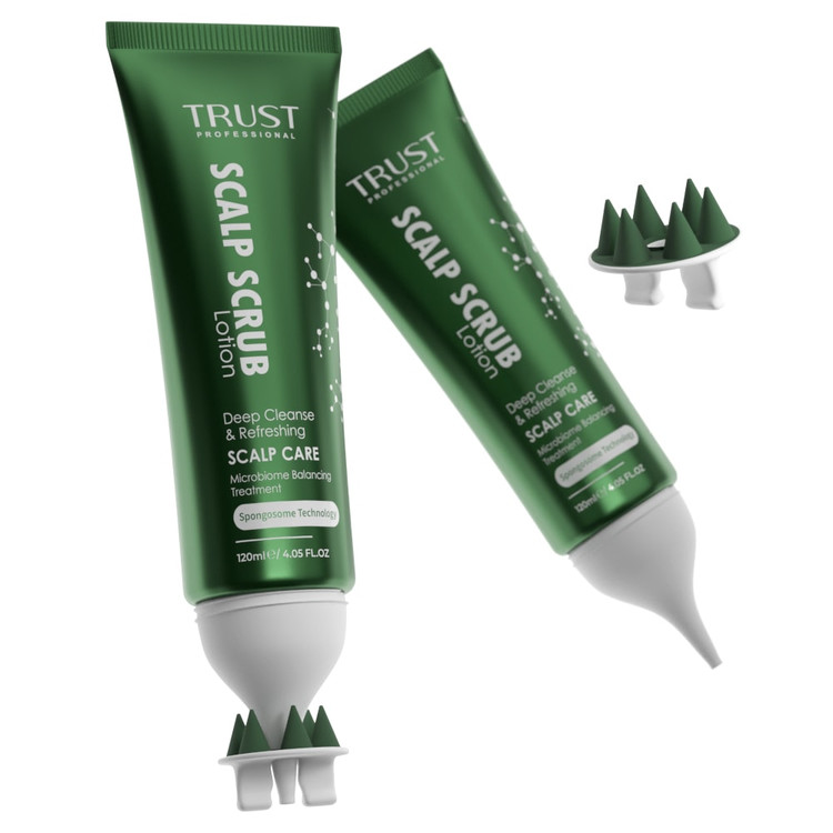 لوسیون اسکراب کف سر trust smart 120ml