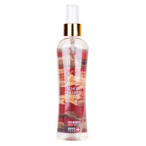 رایحه ماندگار بادی میست زنانه تراست مدل Almond Gloriaبا حجم 100 میل
