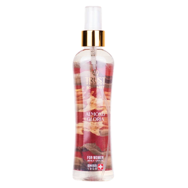 رایحه ماندگار بادی میست زنانه تراست مدل Almond Gloriaبا حجم 100 میل