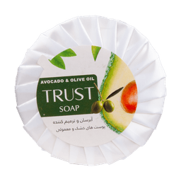 بهترین صابون صورت و بدن زیتون و آواکادو trust با حجم 75گرم