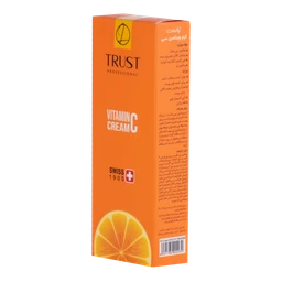 عالیترین کرم روشن کننده و شاداب کننده ویتامین سی trust با حجم 30 میل