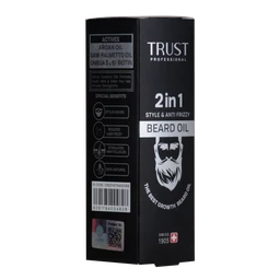 روغن تقویت ریش آقایان تراست با حجم 50میل - تصویر 2