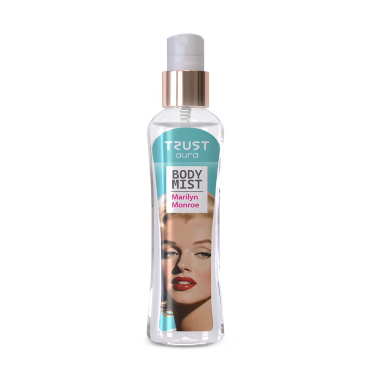 بادی میست زنانه TRUST aura مدل Marilyn Monroe 100ml