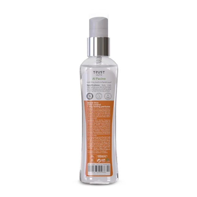 بادی میست مردانه TRUST aura رایحه Al Pacino 100ml