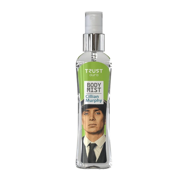 Body mist trust aura model Cillian Murphy