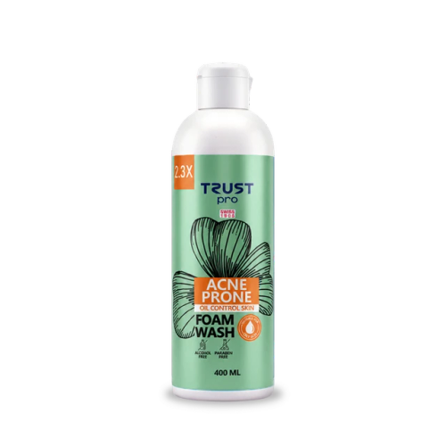 فوم شستشوی صورت تراست Trust مخصوص پوست مختلط و چرب 400 میل